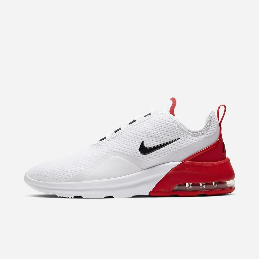 Sneakers Nike Air Max Motion 2 Blanche 1374-286 White/University Red/Photon Dust/Black Homme | FCN-18574136